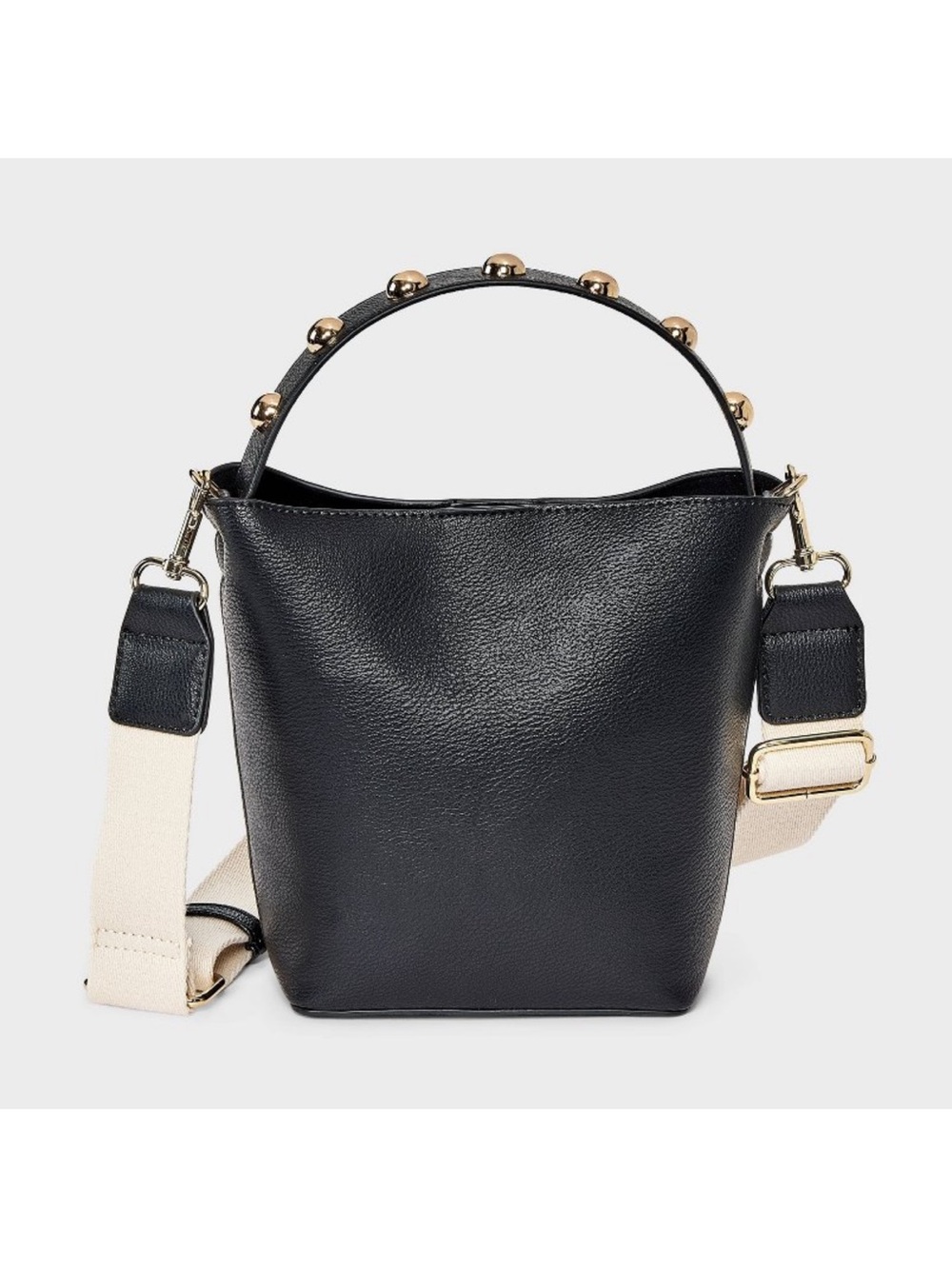 Universal Thread Mini Bucket Handbag - Black - NEW NWT
